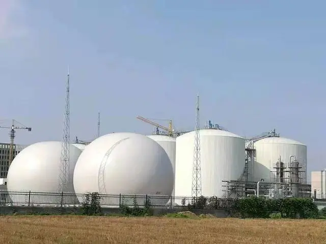 东营宝力大型5000立方双膜气柜